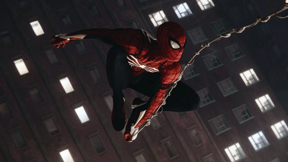 Spiderman Shooting Spider Web4k