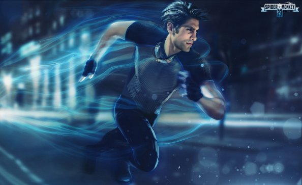 Quicksilver Cosplay