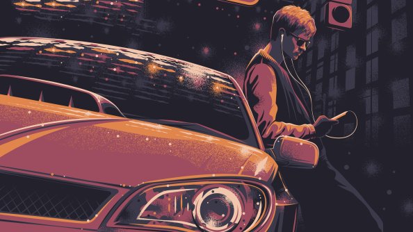 Baby Driver 4k Art