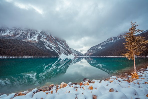 Lake Louise Canada 8k