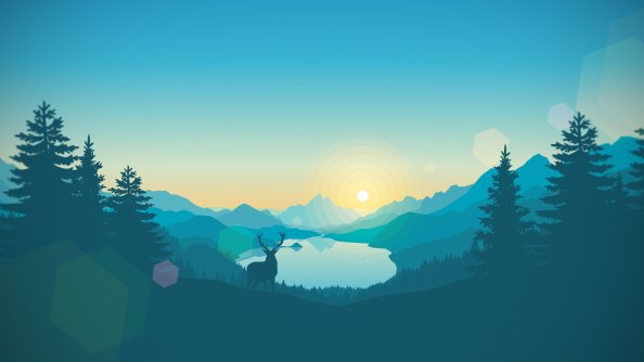 Sunrise Lake Art Work