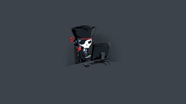 Pirate Hacker Minimalism