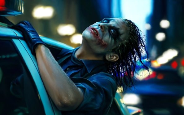 The Dark Knight Joker Artwork