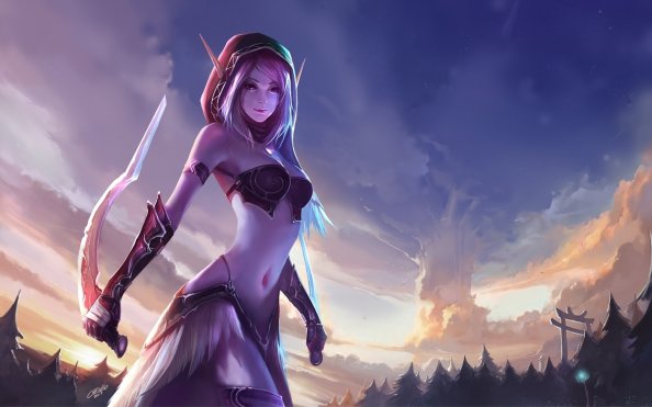 World Of Warcraft Anime Girl