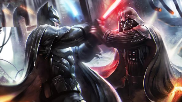 Batman Vs Darth Vader 4k