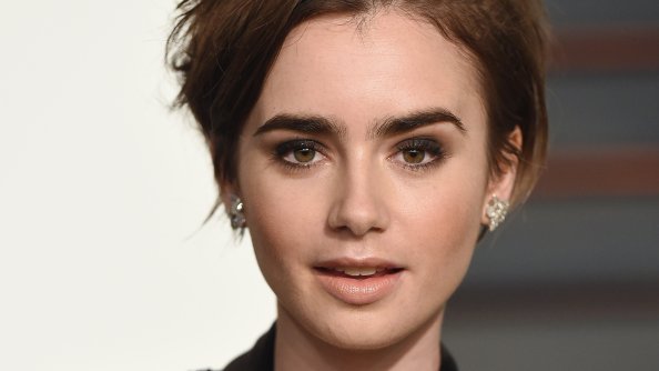 Lily Collins 2018 4k