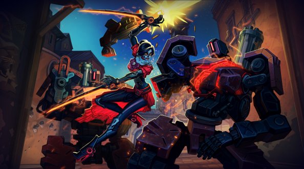 Bastion Overwatch Artwork 5k