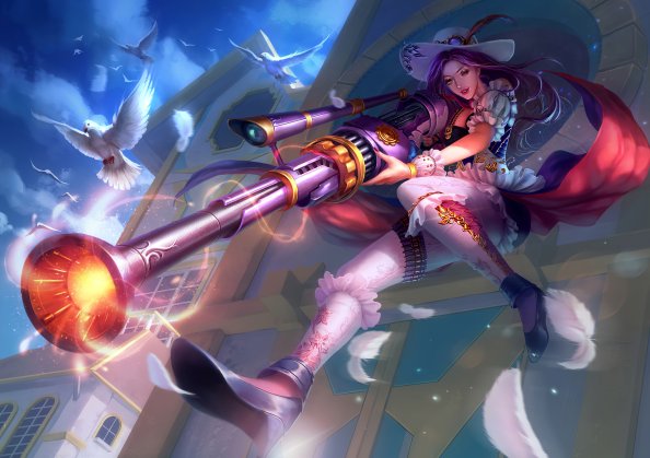 Caitlyn League Of Legends Art 4k