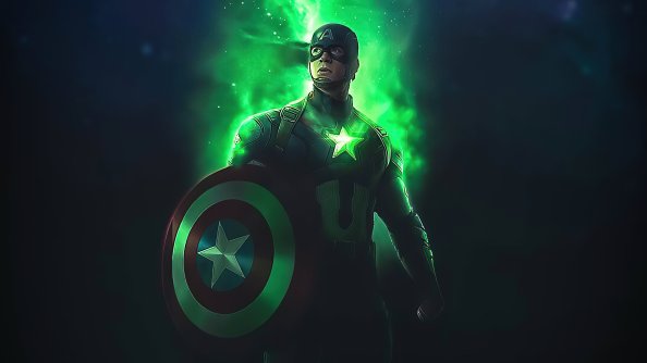 Captain America Time Stone 4k