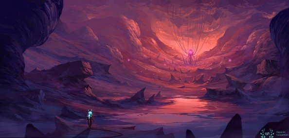 Dreamy Cave Digital Art