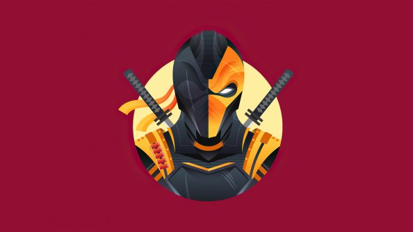 Deathstroke 4k Minimal