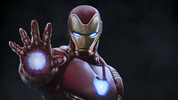 4k Iron Man Suit