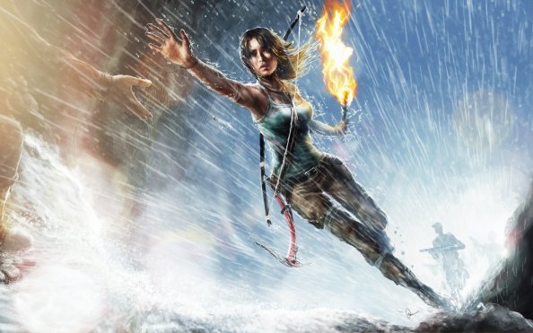 Lara Croft Tomb Raider Art 4k