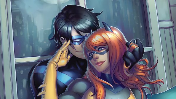 Nightwing In Love With Batgirl
