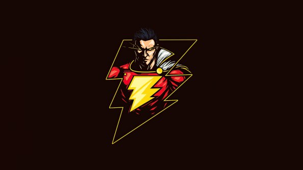 Shazam Minimal 4k