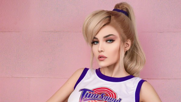 Lola Bunny Space Jam Cosplay 4k