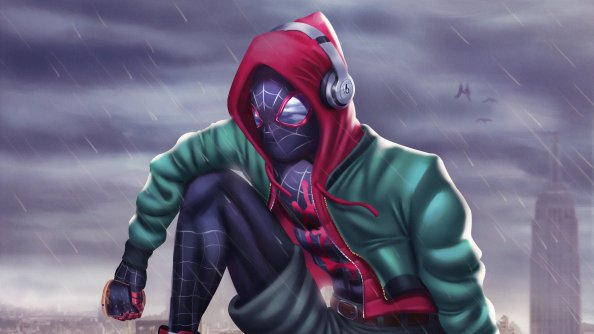 Miles Morales New 4k Art