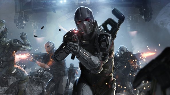 4k Star Citizen Video Game Concept Art