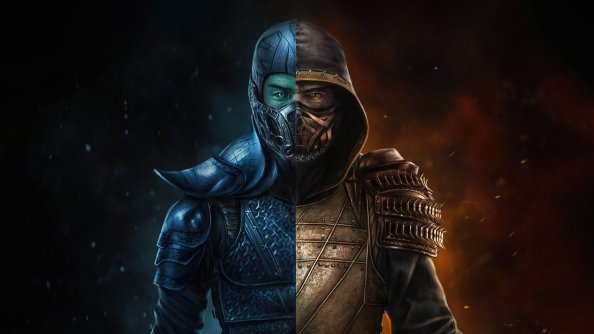 Subzero And Scorpion Mortal Kombat Movie Art