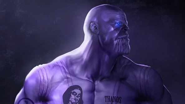 Thanos Movie Artwork