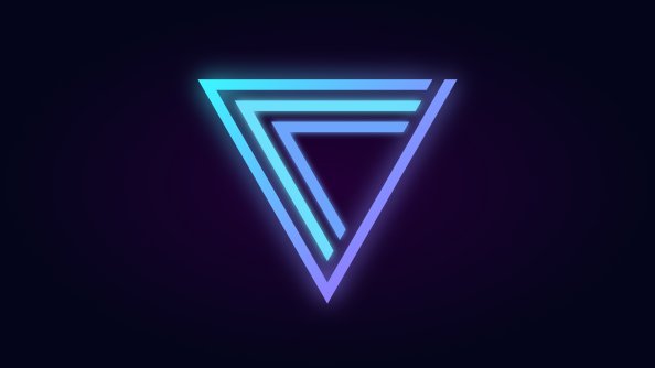 Vector Triangle Design 4k