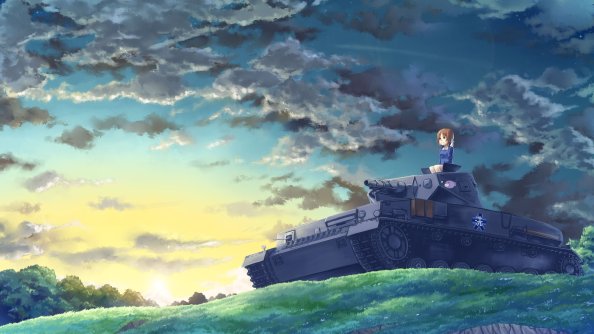 Anime Girl Panzer