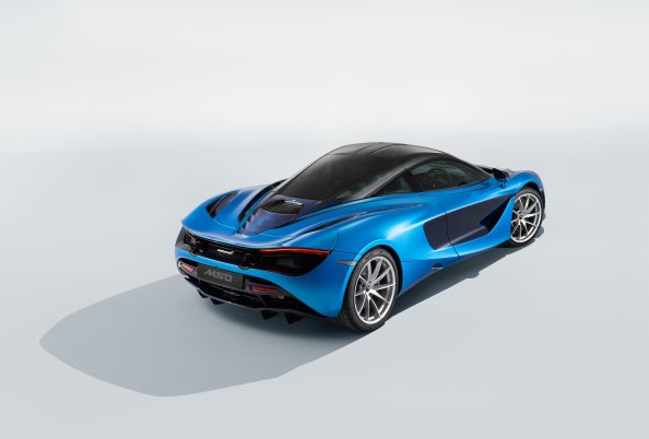 McLaren MSO 720S Pacific Theme 2018 Rear View