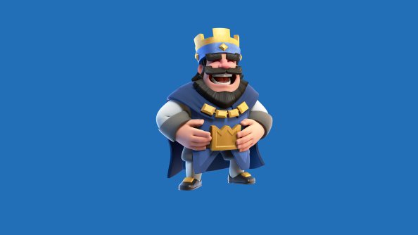 Clash Royale Blue King