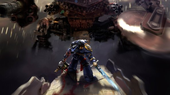 Warhammer 40k Space Marine Ultramarines