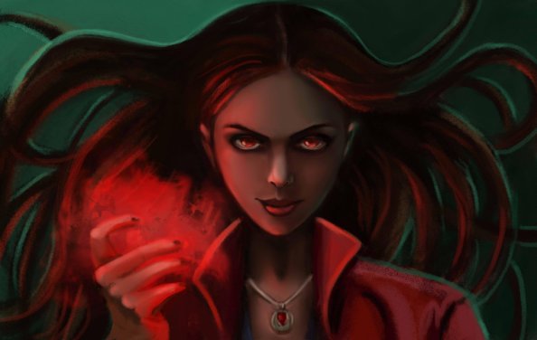 Scarlet Witch HD Art
