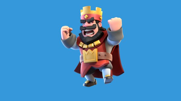Clash Royale Red King