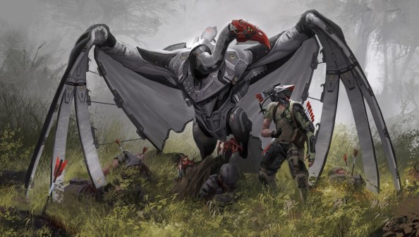 Horizon Zero Dawn Machine 4k