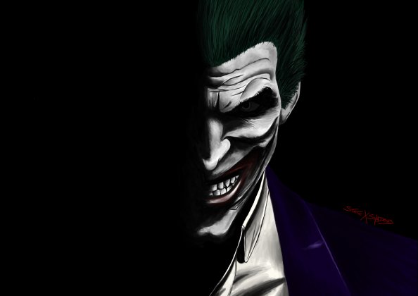 Joker Artwork 5k