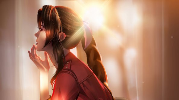 Aerith Gainsborough Final Fantasy 4K