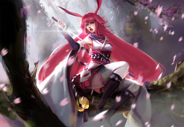 Gyakushinn Miko Yae Sakura 4k