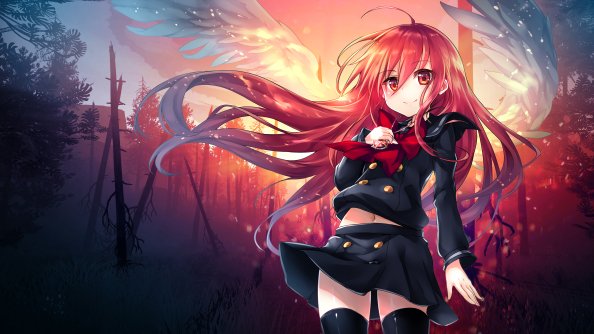 Shakugna No Shana Fire Angel 4k