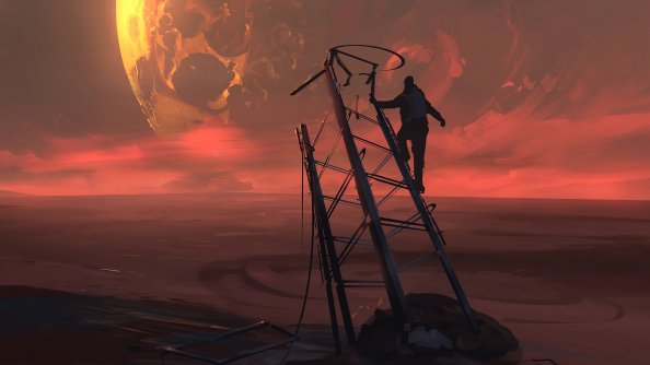 Golden Planet View 4k