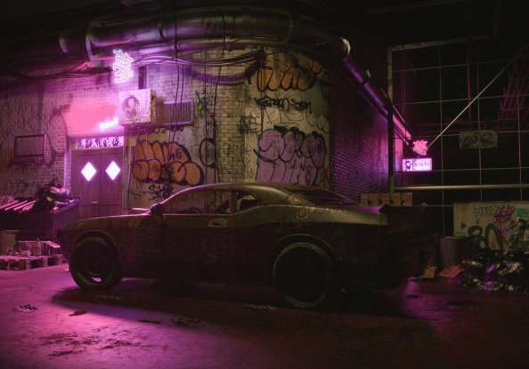 London Alley 4k