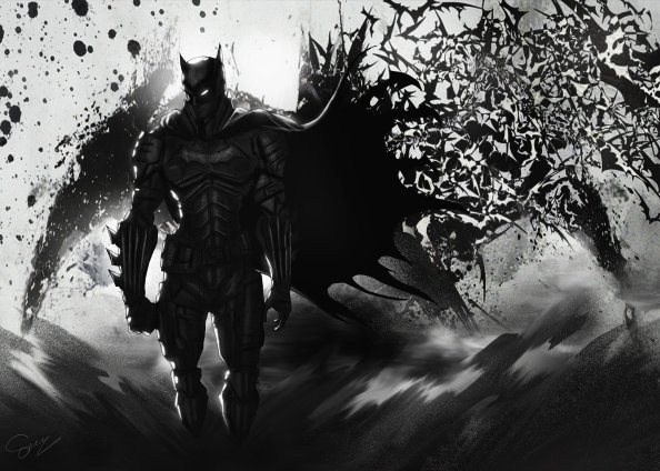 The Batman Artwork 2020 4k