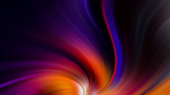 Colorful Abstract Swirl 4k