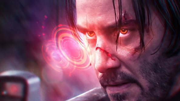 Cyber Keanu Reeves Cyberpunk 2077 4k