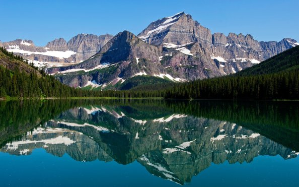 Mountain Lake Reflections