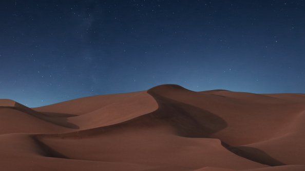 Desert Night 4k