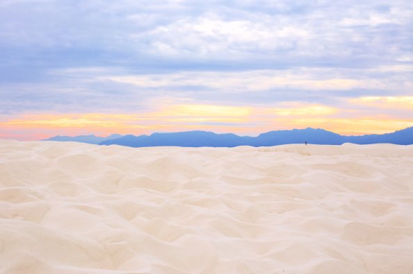 Sunset In White Sands National Monument 5k