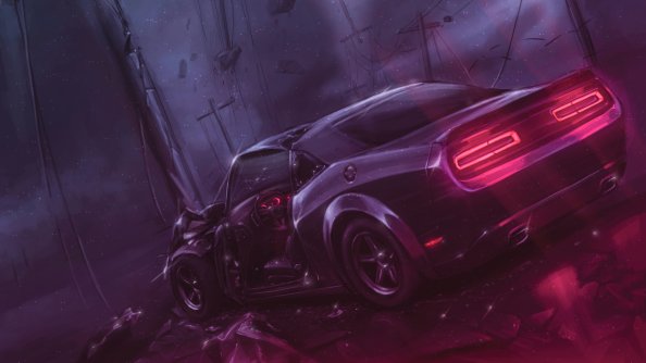 Dodge Challenger Dont Play With Demons