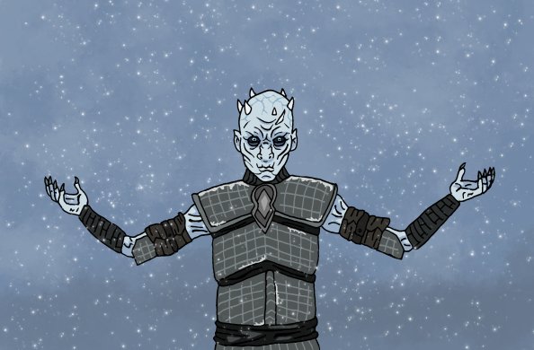 Come At Me Crow The Night King Artwork