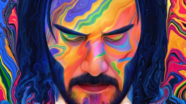 John Wick 3 Colorful Art
