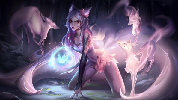 League Of Legends Fantasy Fox 4k