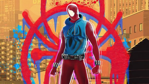 Scarlet Spider Appearance In Spider Verse Movie 5k