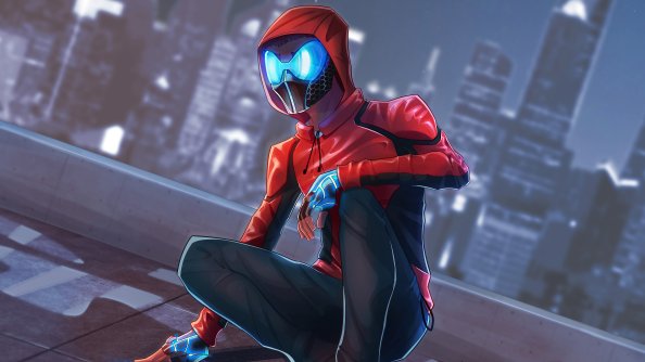 Spiderman Night Mask 5k